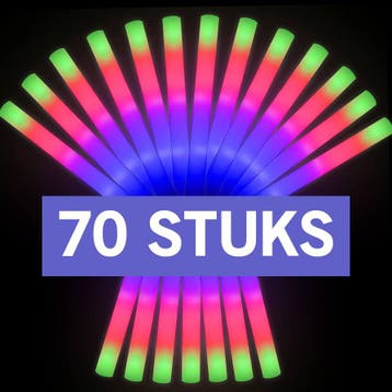 Foamsticks | Lichtstaven 70 Stuks, Nieuw, Geboorte of Huwelijk