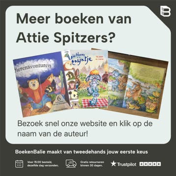 Het blauwe konijntje gaat naar school - Kinderboek, Verzenden, Zo goed als nieuw, Attie Spitzers