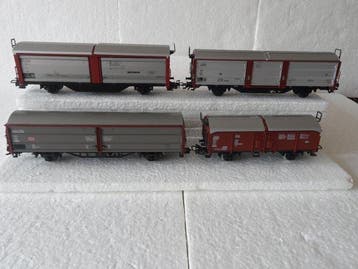 Märklin H0 - 4619-4633-4734-48167 - Modeltrein goederenwagon, Nieuw