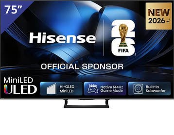Hisense 75 inch/191cm ULED MiniLED TV, LED, Nieuw, 120 Hz, 100 cm of meer