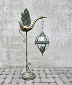 Lantaarn - Glas, Metaal - Heron, Antiek en Kunst