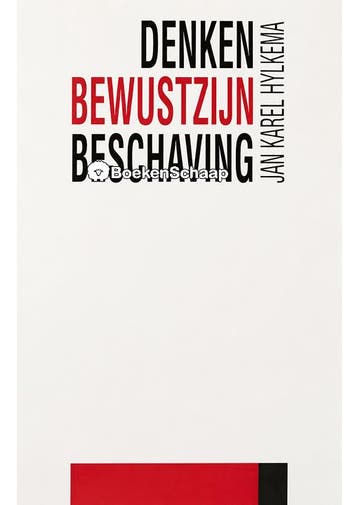 Denken bewustzijn beschaving Jan Karel Hylkema, Verzenden, Gelezen