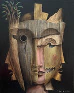 Fabien Delaube - Figure, Antiek en Kunst