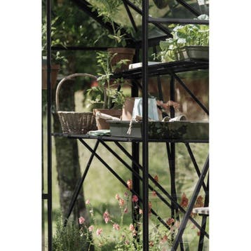 Royal Well kweektafel voor tuinkas Kate 4 - zwart, Verzenden, Nieuw