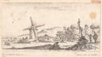 Stefano Della Bella (1610-1664) - Il mulino a vento senza