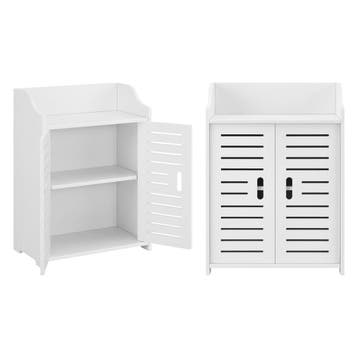 Badkamerkast Trosa opbergkast HKC 62x45x25 cm wit, Verzenden, Nieuw