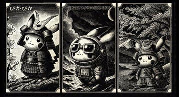 Æ (XX-XXI) - “Pikachu’s Samurai Quest”, (2024) Collectible!, Nieuw