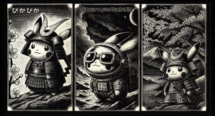 Æ (XX-XXI) - “Pikachu’s Samurai Quest”, (2024) Collectible!, Spelcomputers en Games, Spelcomputers | Overige Accessoires