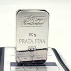 50 gram - Zilver .999 - Albino Moutinho - Met certificaat, Postzegels en Munten, Edelmetalen en Baren