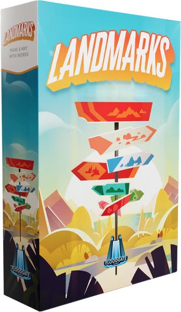 Landmarks - Bordspel | Floodgate Games - Gezelschapsspellen, Hobby en Vrije tijd, Gezelschapsspellen | Bordspellen, Verzenden