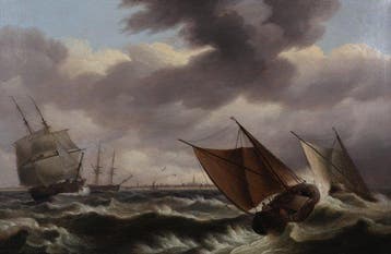 Thomas Luny (1759-1837) - Rede van Vlissingen