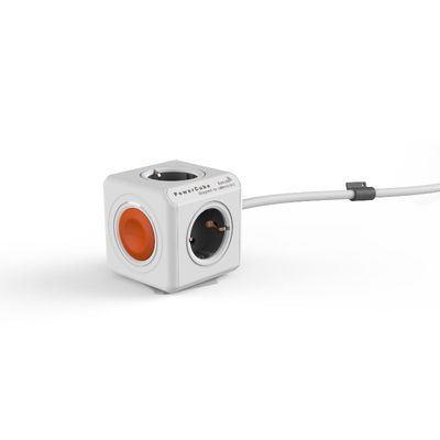 Allocacoc PowerCube Extended Remote Grijs 1,5 Meter, Computers en Software, Pc- en Netwerkkabels, Nieuw, Ophalen of Verzenden