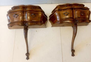 Nachtkastje (2) - Hout - Koppel Venetië