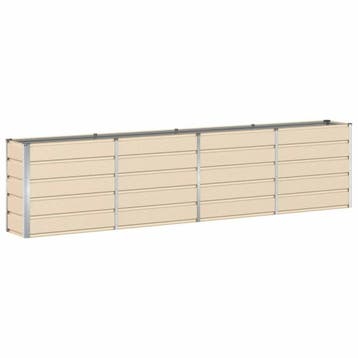 Stalen Plantenbak Ivoor 160cm - Retourdeal met 64% korting, 100 cm of meer, Ophalen of Verzenden, Zo goed als nieuw, Binnen