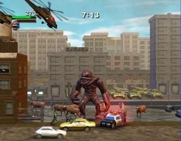 Rampage Total Destruction zonder boekje (wii tweedehands, Ophalen of Verzenden, Zo goed als nieuw