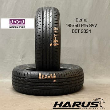 195/60/16 89V Nexen NBlue HD Plus zomerbanden demo 2X, Auto-onderdelen, Banden en Velgen, Gebruikt, 16 inch, Ophalen of Verzenden