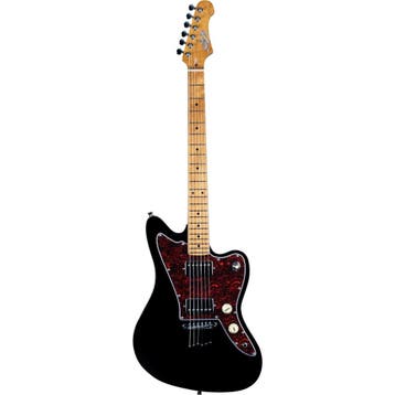 Jet JJ-350 Offset Elektrische Gitaar Black, Ophalen of Verzenden, Nieuw