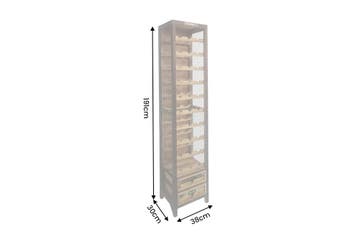 Wijnrek BODEGA 190cm grenen hout natuurlijk, Ophalen of Verzenden, Nieuw