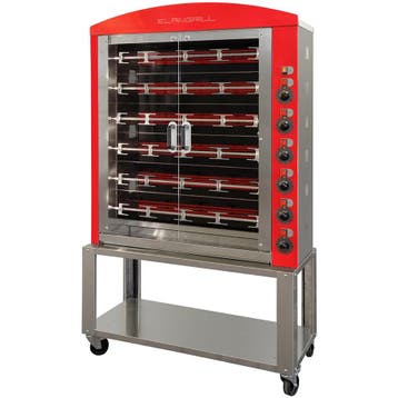 Kippengrill | VERTICALI ELBA PLUS | Elektrisch | 6 Spitten |, Verzenden, Nieuw in verpakking