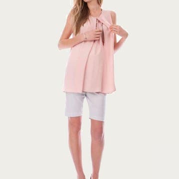 Seraphine Zwangerschapsshirt Positieshirt Blush, Kleding | Dames, Positiekleding, Nieuw