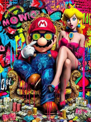 IPR Graph - Mario & Peach: Realeza Pop y Dinero Digital”, Nieuw