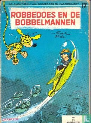 Robbedoes en Kwabbernoot - Robbedoes en de Bobbelmannen -..., Eén stripboek, Verzenden, Gelezen, Franquin, André, Roba, Jean.