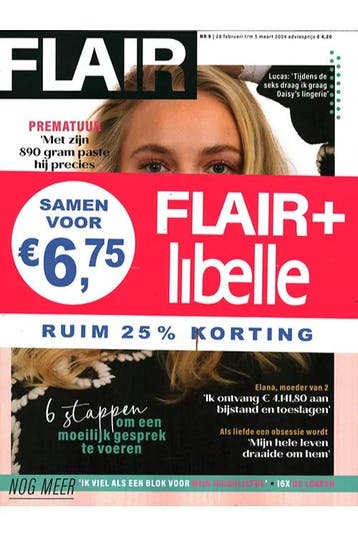 Pakket Flair + Libelle - 11 2024, Boeken, Verzenden, Nieuw, Gossip of Showbizz