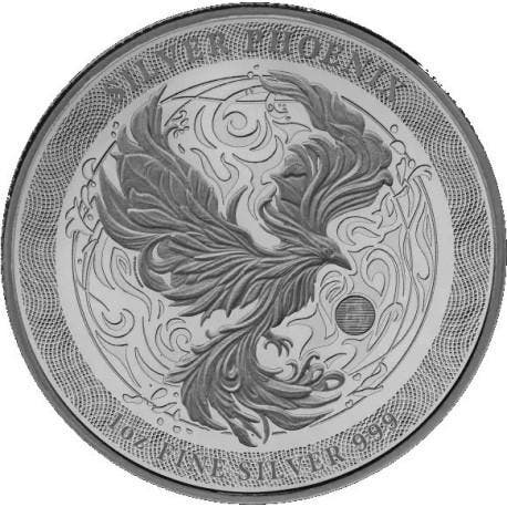 Niue - Phoenix 1 oz 2025, Postzegels en Munten, Munten en Bankbiljetten | Verzamelingen, Munten, Verzenden