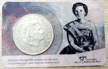 Nederland. 2 1/2 Gulden 1959 (Zonder minimumprijs)
