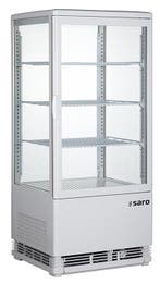 SARO Mini-koelvitrine - SC 80 wit, Verzenden, Nieuw in verpakking, Koelen en Vriezen