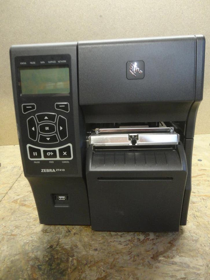 Zebra ZT410 Thermal Label Printer Cutter USB LAN BT 203Dpi, Computers en Software, Printerbenodigdheden, Ophalen of Verzenden