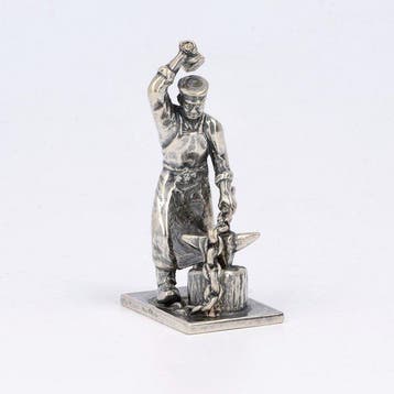 Smid - Beeldje - .835 zilver