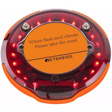 Retekess TD156 Oproeppager met trilling, LED-flits en IP6..., Ophalen of Verzenden, Nieuw