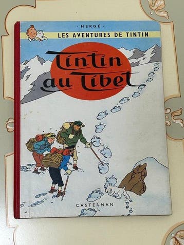 Tintin - Tintin au Tibet - 1 Album - Eerste Belgische editie, Boeken, Nieuw