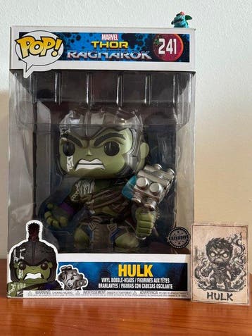 Funko - Funko Pop - Marvel - Hulk #241 Super Size Jumbo