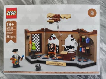 Lego Set - 40902 - Icons - Tribute to Leonardo da Vinci, Nieuw