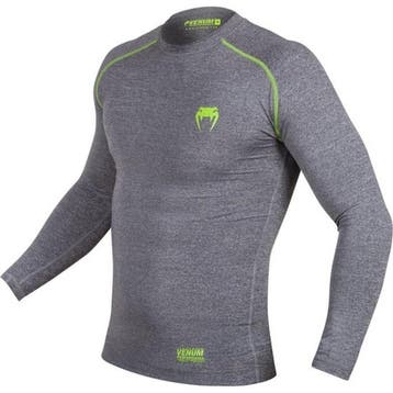 Venum Contender 3.0 Compression T Shirts L/S Grijs, Ophalen of Verzenden, Nieuw