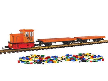 PIKO 37155 G Start-Set Klemmbausteinewagen R/C (Startsets), Ophalen of Verzenden, Nieuw, Overige typen, Analoog