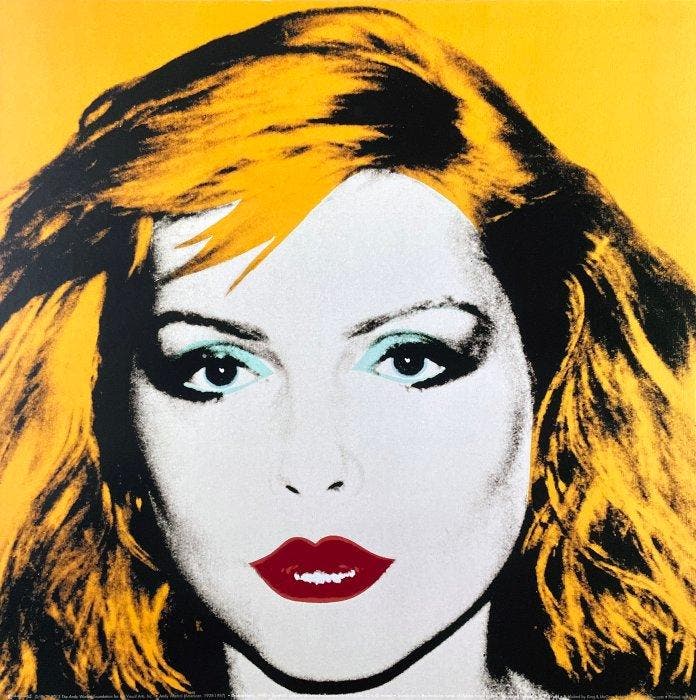 Andy Warhol (after) - Debbie Harry - Offset lithography -, Antiek en Kunst, Kunst | Designobjecten