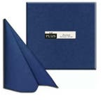 Servetten Blauw 40x40 1/4 Vouw, Airlaid doos a 600 Stuks., Nieuw