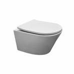 Wandcloset Wiesbaden Vesta Junior Diepspoel Rimfree Wit, Ophalen of Verzenden, Nieuw