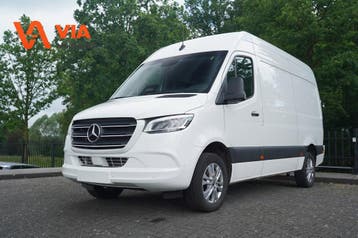 Zakelijke Lease |  Mercedes-Benz Sprinter 317CDI L2H2 Select, Automaat, Stof, Gebruikt, Wit