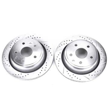 Power Stop 07-09 Chrysler Aspen Rear Evolution Drilled &, Ophalen of Verzenden, Nieuw