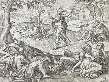 Pieter Jalhea Furnius (1545–1610) - Satana che semina
