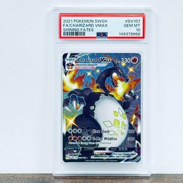 Pokémon Graded card - Charizard VMAX SV107 – Pokémon - PSA, Nieuw