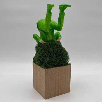 Coco de Paris - Green man in the grass, Antiek en Kunst