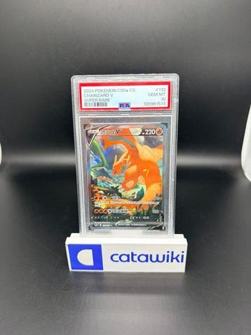 Pokémon - 1 Graded card - Charizard V 132 127 Alternate Art, Nieuw
