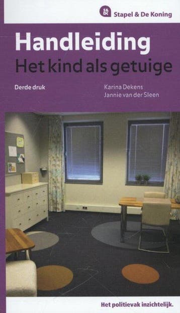 9789035246843 Handleiding het kind als getuige, Verzenden, Zo goed als nieuw, Karina Dekens