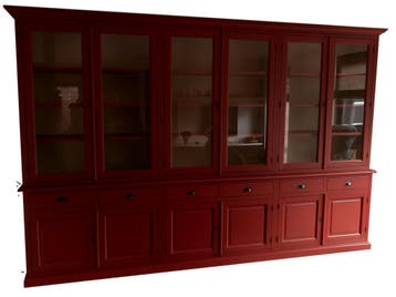 Buffetkast Dronten rood 360 x 240cm, Ophalen of Verzenden, Nieuw