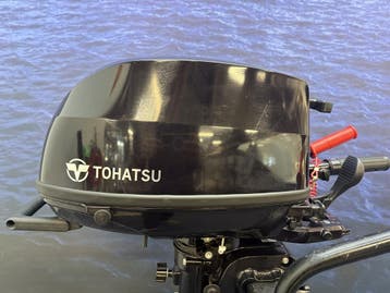 Tohatsu 6 pk | Nieuwstaat | 1e eigenaar!, 5 tot 10 pk, Viertaktmotor, Ophalen of Verzenden, Zo goed als nieuw